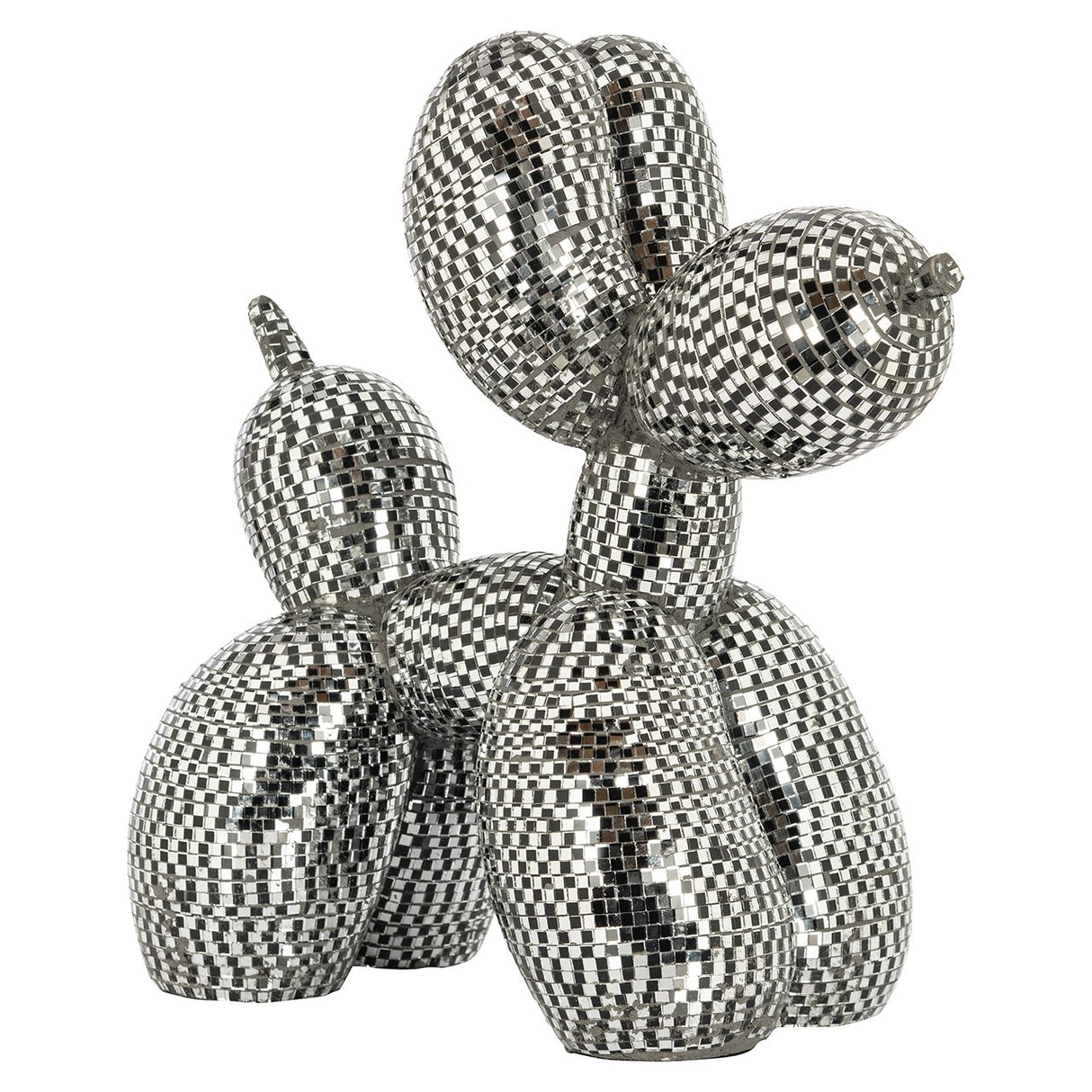 Dog deco object spiegel zwart (Black) van Richmond Interiors – Luxe comfort op maat van PureWonen. Vraag naar de beste prijs.