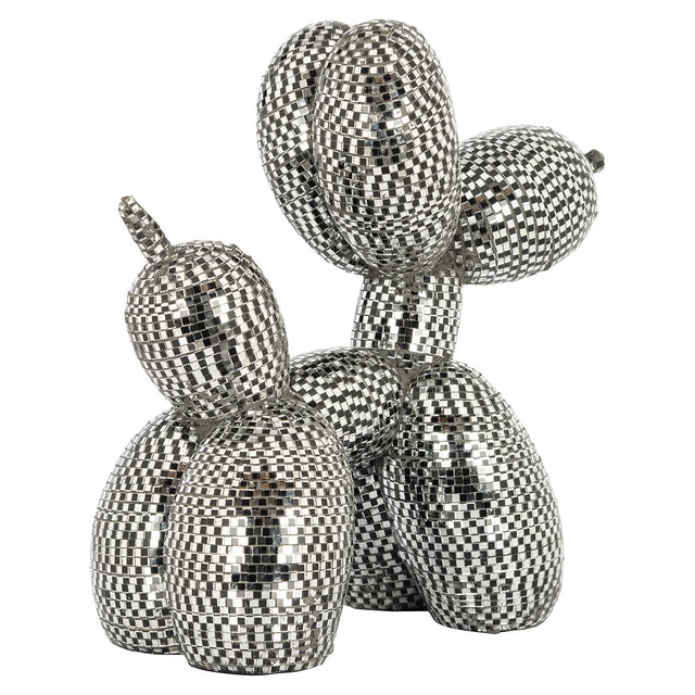 Dog deco object spiegel zwart (Black) van Richmond Interiors – Luxe comfort op maat van PureWonen. Vraag naar de beste prijs.