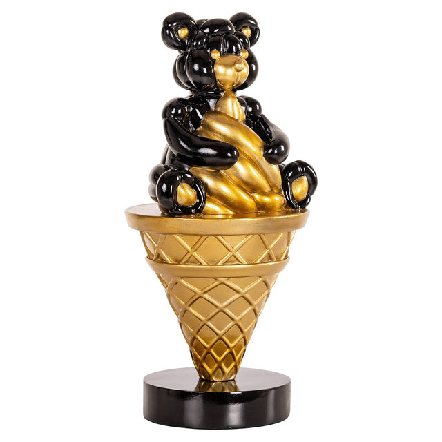 Deco object Harly (Black/gold) van Richmond Interiors – Luxe comfort op maat van PureWonen. Vraag naar de beste prijs.