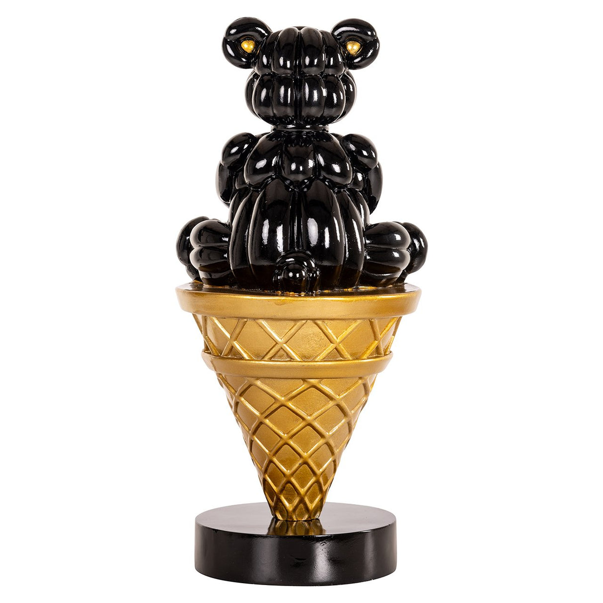 Deco object Harly (Black/gold) van Richmond Interiors – Luxe comfort op maat van PureWonen. Vraag naar de beste prijs.