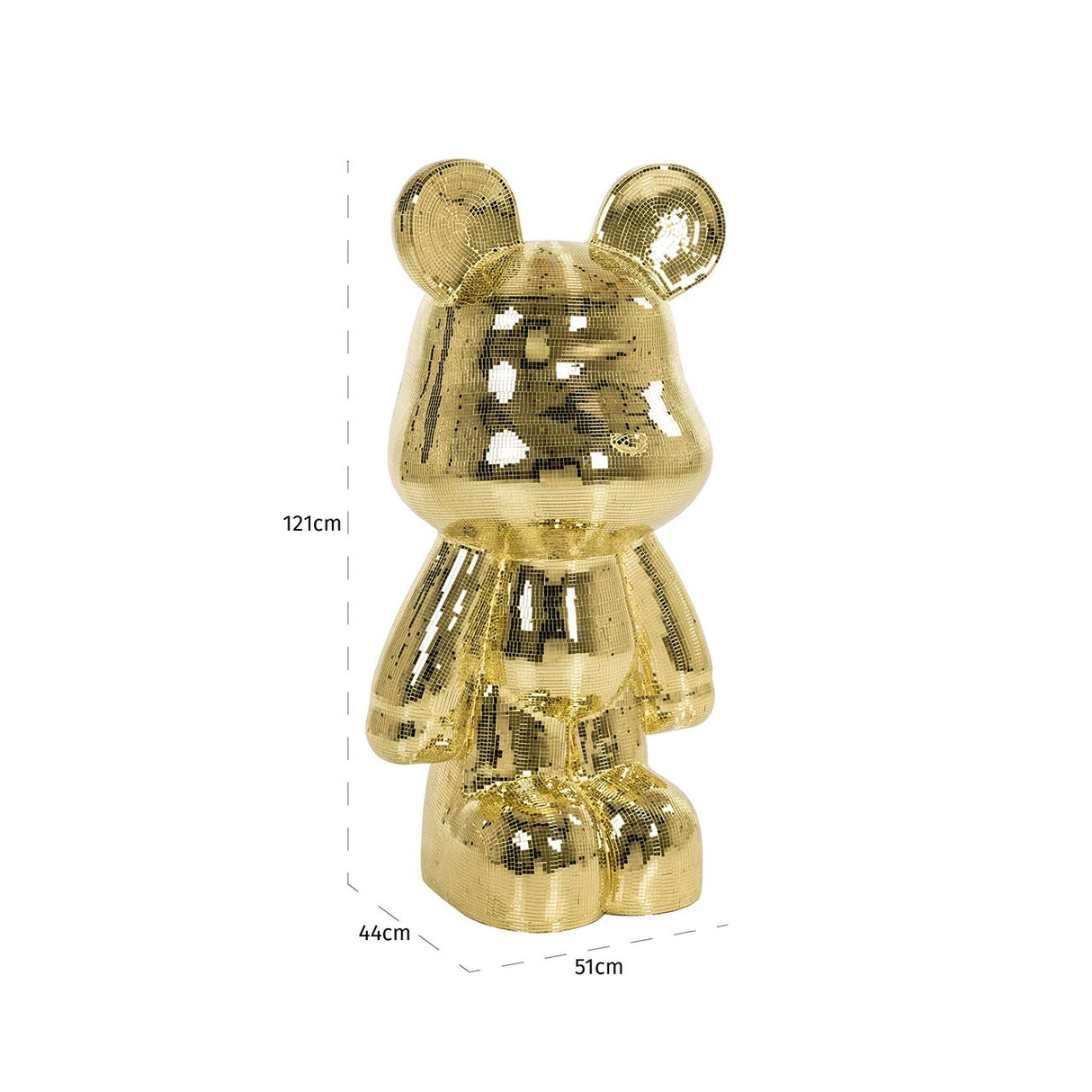 Deco object Averyl (Gold) van Richmond Interiors – Luxe comfort op maat van PureWonen. Vraag naar de beste prijs.