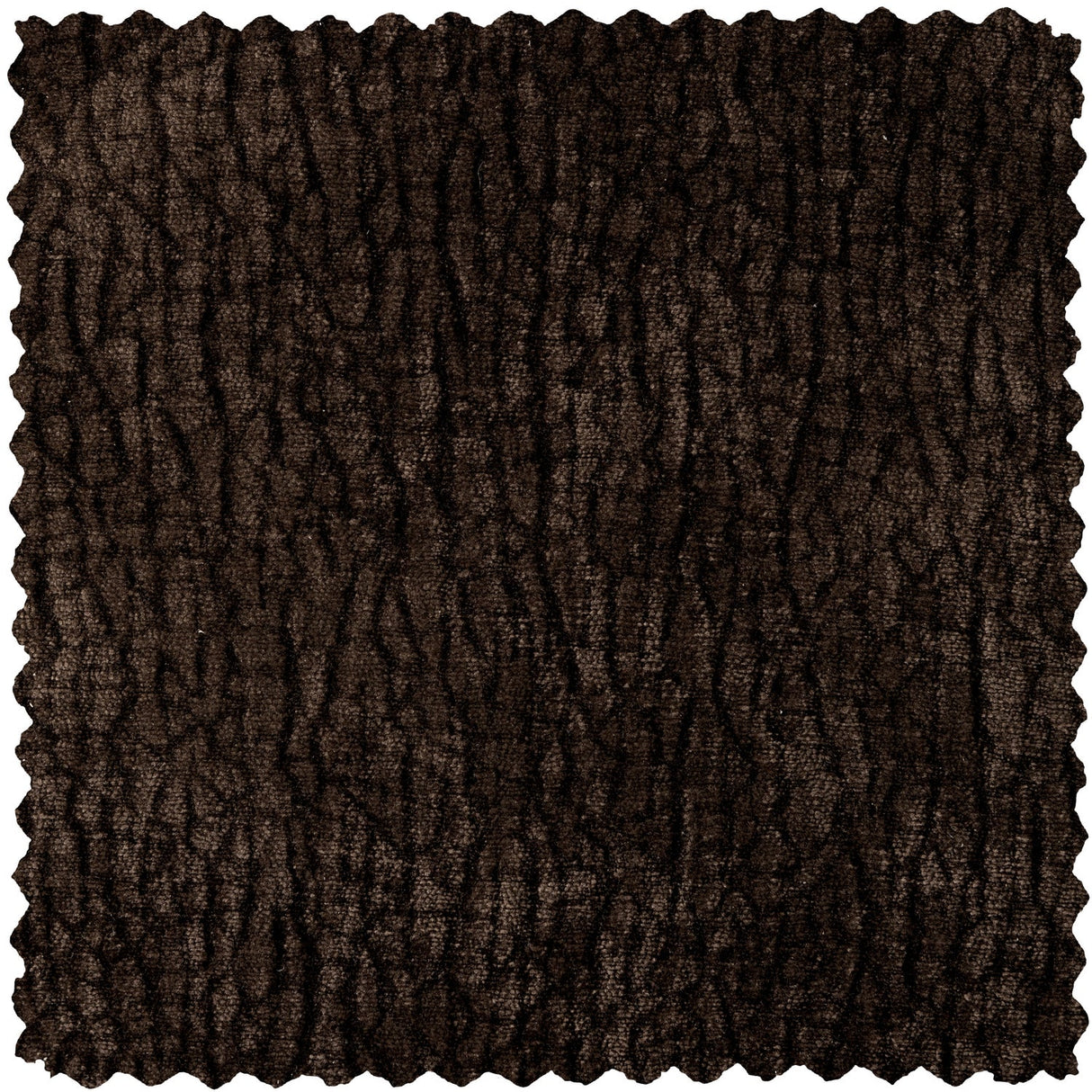 Baggy Loveseat 3 D Chenille Donkerbruin