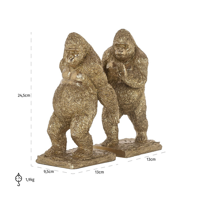 Boekenstandaard Donky (Gold) van Richmond Interiors – Luxe comfort op maat van PureWonen. Vraag naar de beste prijs.