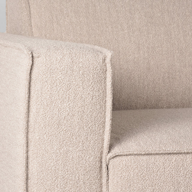 LABEL51 Hoekbank Kay - Naturel - Boucle - Rechts van LABEL51 – Luxe comfort op maat van PureWonen. Vraag naar de beste prijs.