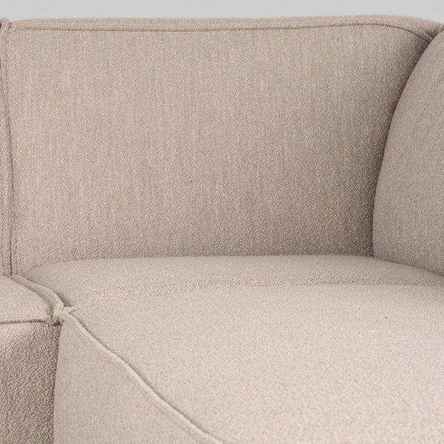 LABEL51 Hoekbank Kay - Naturel - Boucle - Rechts van LABEL51 – Luxe comfort op maat van PureWonen. Vraag naar de beste prijs.