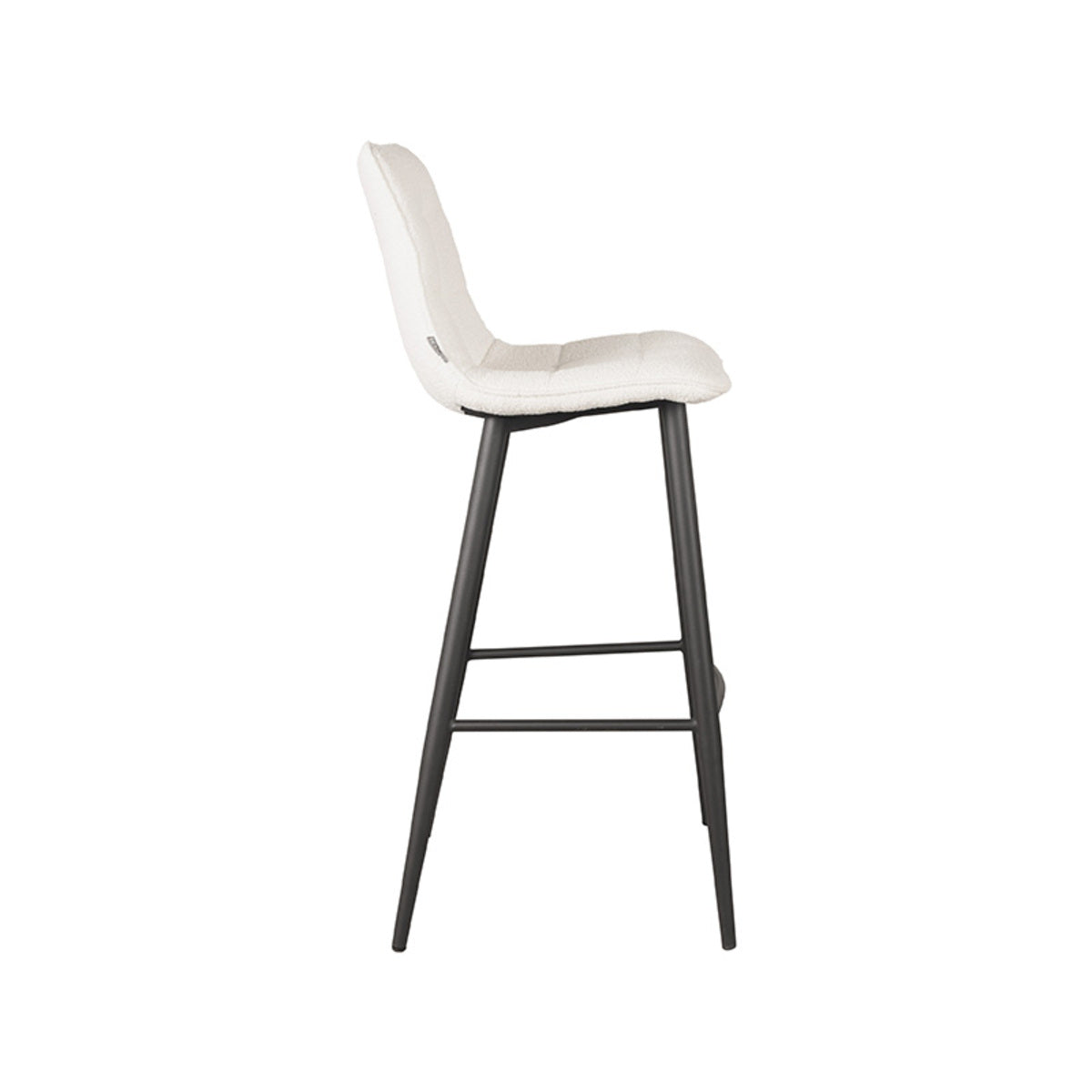 LABEL51 Barkruk Jelt - Ivory - Boucle - Zithoogte 78 van LABEL51 – Luxe comfort op maat van PureWonen. Vraag naar de beste prijs.