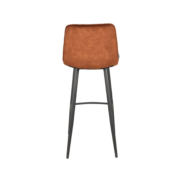 LABEL51 Barkruk Jelt - Oker - Velours - Zithoogte 78 van LABEL51 – Luxe comfort op maat van PureWonen. Vraag naar de beste prijs.