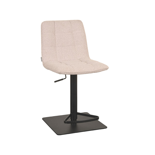 LABEL51 Barkruk Juul - Naturel - Boucle - Gaslift van LABEL51 – Luxe comfort op maat van PureWonen. Vraag naar de beste prijs.