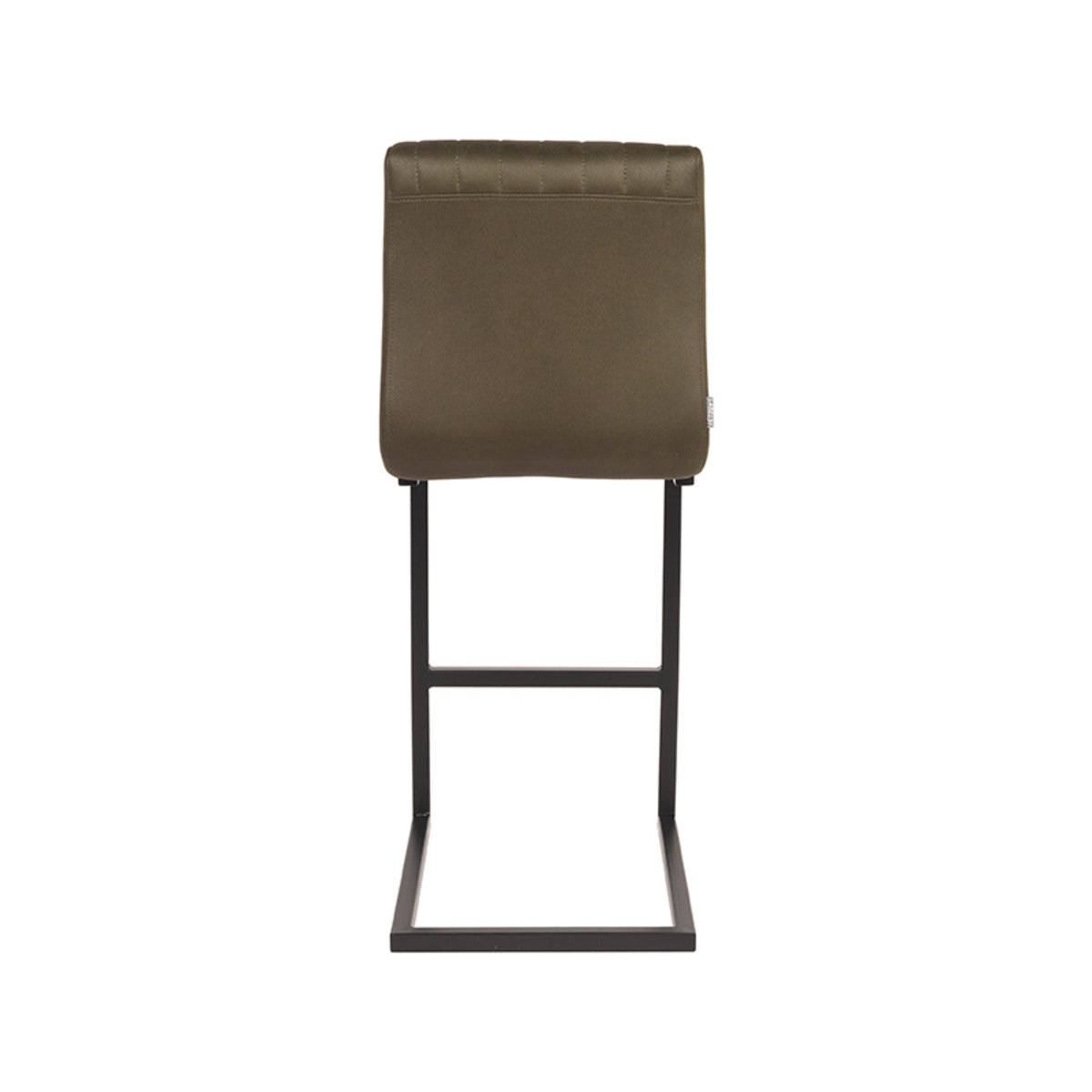 LABEL51 Barkruk Milo - Army green - Microfiber - Zithoogte 65 van LABEL51 – Luxe comfort op maat van PureWonen. Vraag naar de beste prijs.