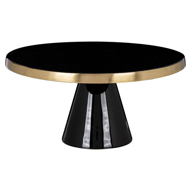 Taartplateau Elena (Black/gold) van Richmond Interiors – Luxe comfort op maat van PureWonen. Vraag naar de beste prijs.