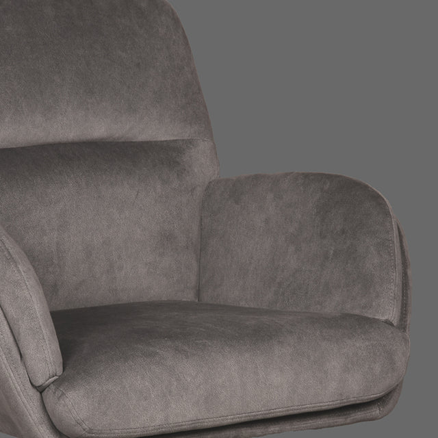 LABEL51 Fauteuil Moss - Antraciet - Cosmo van LABEL51 – Luxe comfort op maat van PureWonen. Vraag naar de beste prijs.