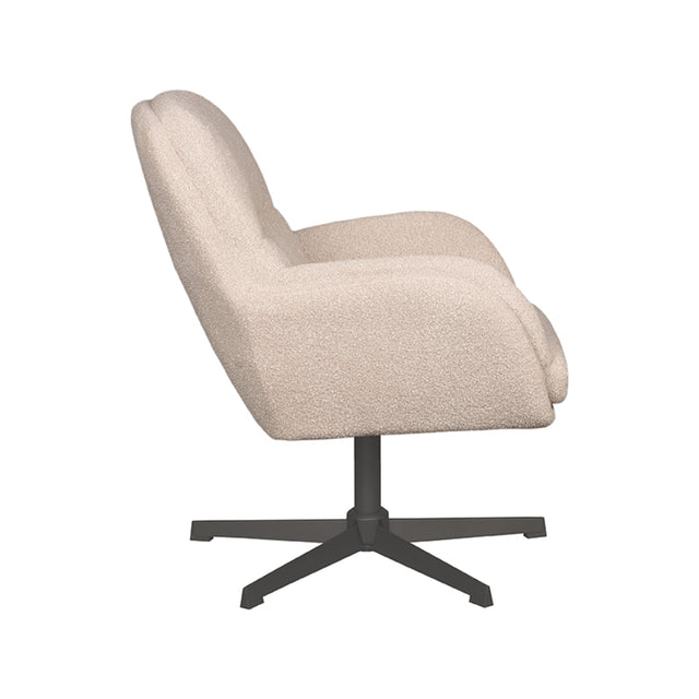 LABEL51 Fauteuil Moss - Naturel - Boucle van LABEL51 – Luxe comfort op maat van PureWonen. Vraag naar de beste prijs.