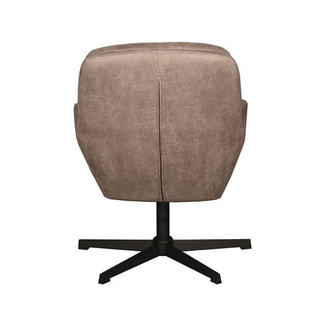 LABEL51 Fauteuil Moss - Taupe - Micro Suede van LABEL51 – Luxe comfort op maat van PureWonen. Vraag naar de beste prijs.