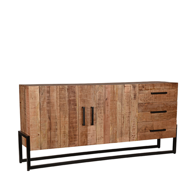 LABEL51 Dressoir Bolivia - Rough - Mangohout - Dressoir van LABEL51 - laagste prijs offerte van PureWonen