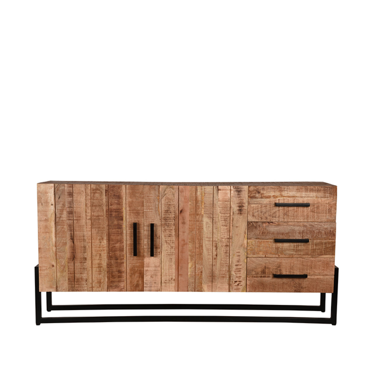 LABEL51 Dressoir Bolivia - Rough - Mangohout - Dressoir van LABEL51 - laagste prijs offerte van PureWonen