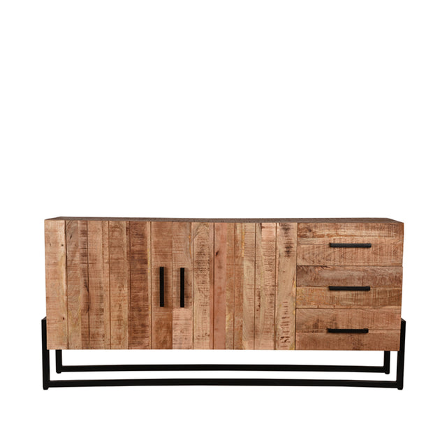 LABEL51 Dressoir Bolivia - Rough - Mangohout - Dressoir van LABEL51 - laagste prijs offerte van PureWonen