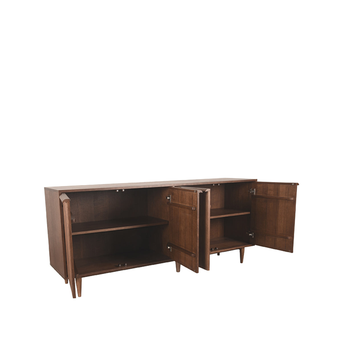 LABEL51 Dressoir Jule - Walnoot - Eiken - Dressoir van LABEL51 – Luxe comfort op maat van PureWonen. Vraag naar de beste prijs.