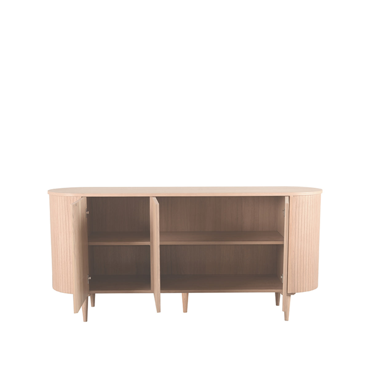 LABEL51 Dressoir Oliva - Naturel - Eiken - Dressoir 180 cm van LABEL51 – Luxe comfort op maat van PureWonen. Vraag naar de beste prijs.