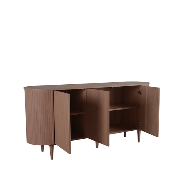 LABEL51 Dressoir Oliva - Walnoot - Eiken - Dressoir 180 cm van LABEL51 – Luxe comfort op maat van PureWonen. Vraag naar de beste prijs.
