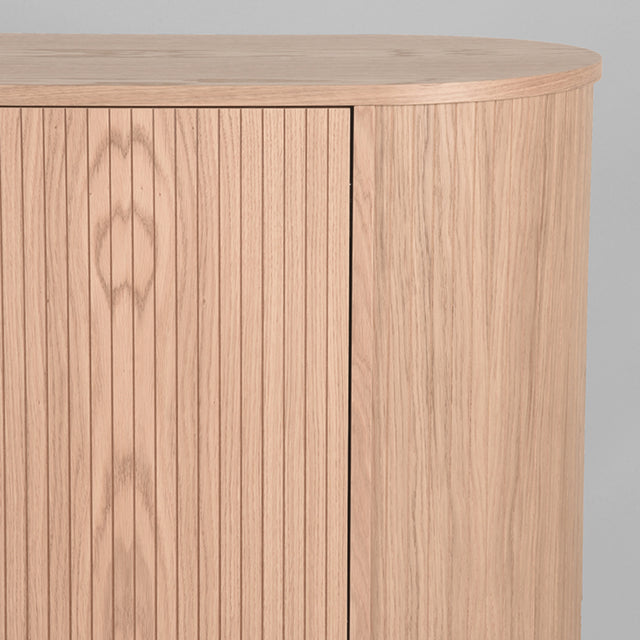 LABEL51 Dressoir Oliva - Naturel - Eiken - Dressoir 220 cm van LABEL51 – Luxe comfort op maat van PureWonen. Vraag naar de beste prijs.