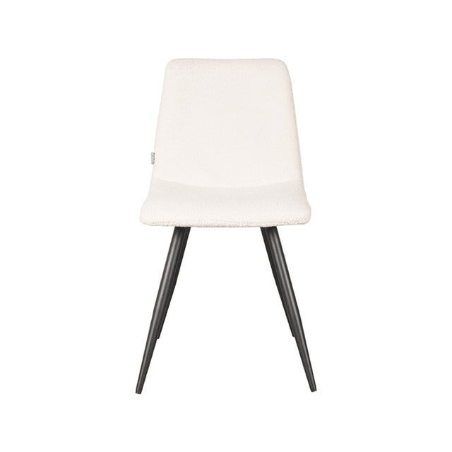LABEL51 Eetkamerstoel Jep - Ivory - Teddy van LABEL51 – Luxe comfort op maat van PureWonen. Vraag naar de beste prijs.