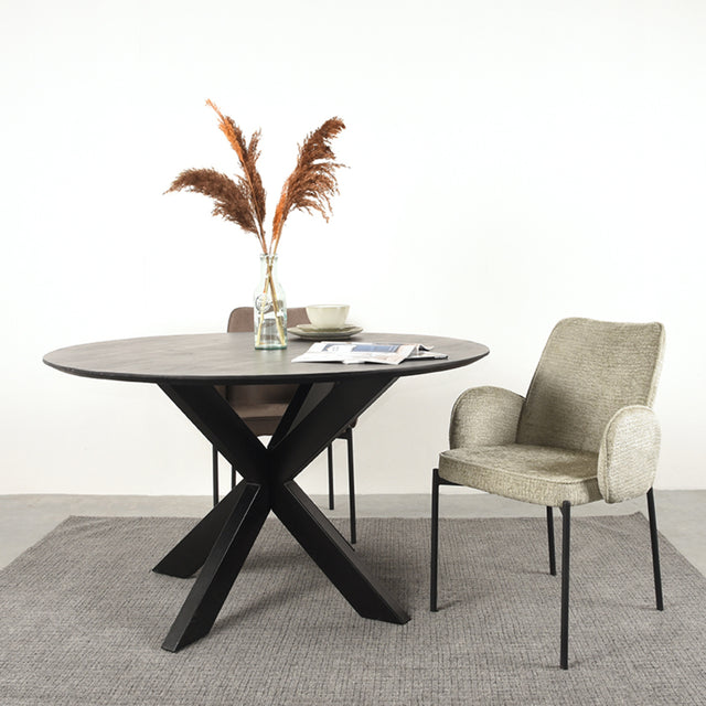 LABEL51 Eetkamerstoel Joni - Beige - Elegance van LABEL51 - laagste prijs offerte van PureWonen