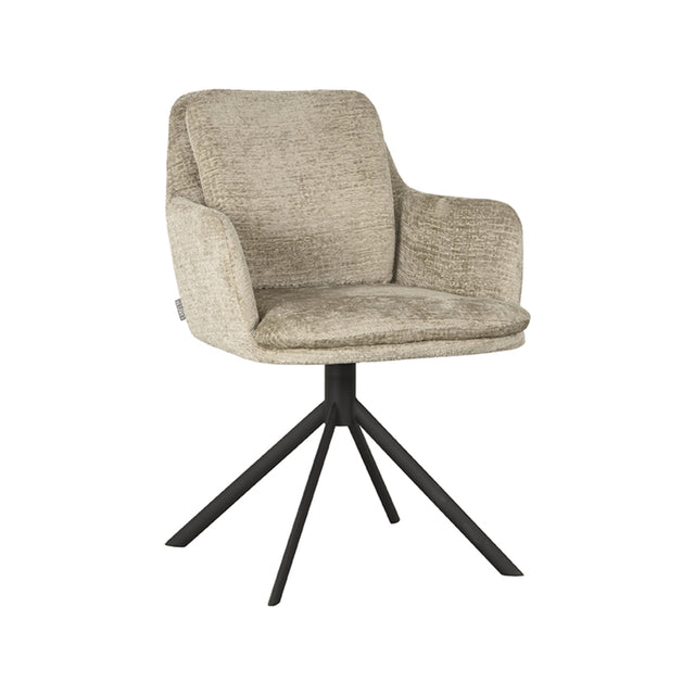 LABEL51 Eetkamerstoel Joy - Beige - Elegance van LABEL51 – Luxe comfort op maat van PureWonen. Vraag naar de beste prijs.