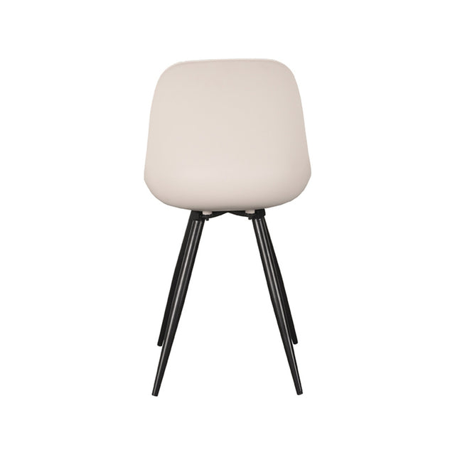 LABEL51 Eetkamerstoel Monza - Zand - Kunststof van LABEL51 – Luxe comfort op maat van PureWonen. Vraag naar de beste prijs.