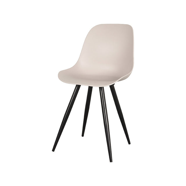 LABEL51 Eetkamerstoel Monza - Zand - Kunststof van LABEL51 – Luxe comfort op maat van PureWonen. Vraag naar de beste prijs.