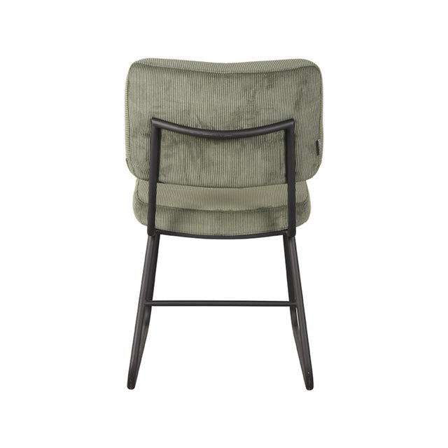 LABEL51 Eetkamerstoel Noah - Forest - Ribcord van LABEL51 – Luxe comfort op maat van PureWonen. Vraag naar de beste prijs.