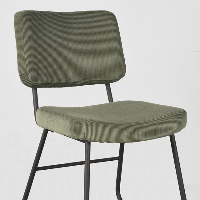 LABEL51 Eetkamerstoel Noah - Forest - Ribcord van LABEL51 – Luxe comfort op maat van PureWonen. Vraag naar de beste prijs.