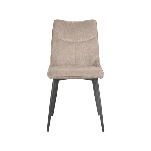 LABEL51 Eetkamerstoel Riv - Clay - Synthetisch van LABEL51 – Luxe comfort op maat van PureWonen. Vraag naar de beste prijs.