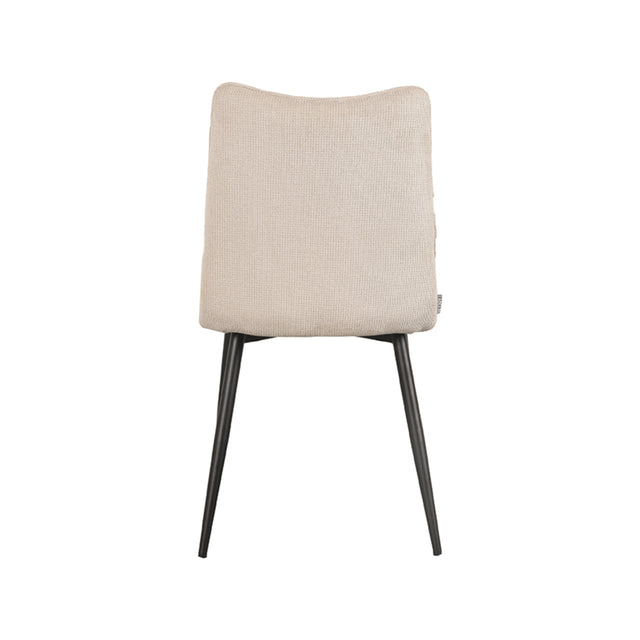 LABEL51 Eetkamerstoel Riv - Naturel - Synthetisch van LABEL51 – Luxe comfort op maat van PureWonen. Vraag naar de beste prijs.