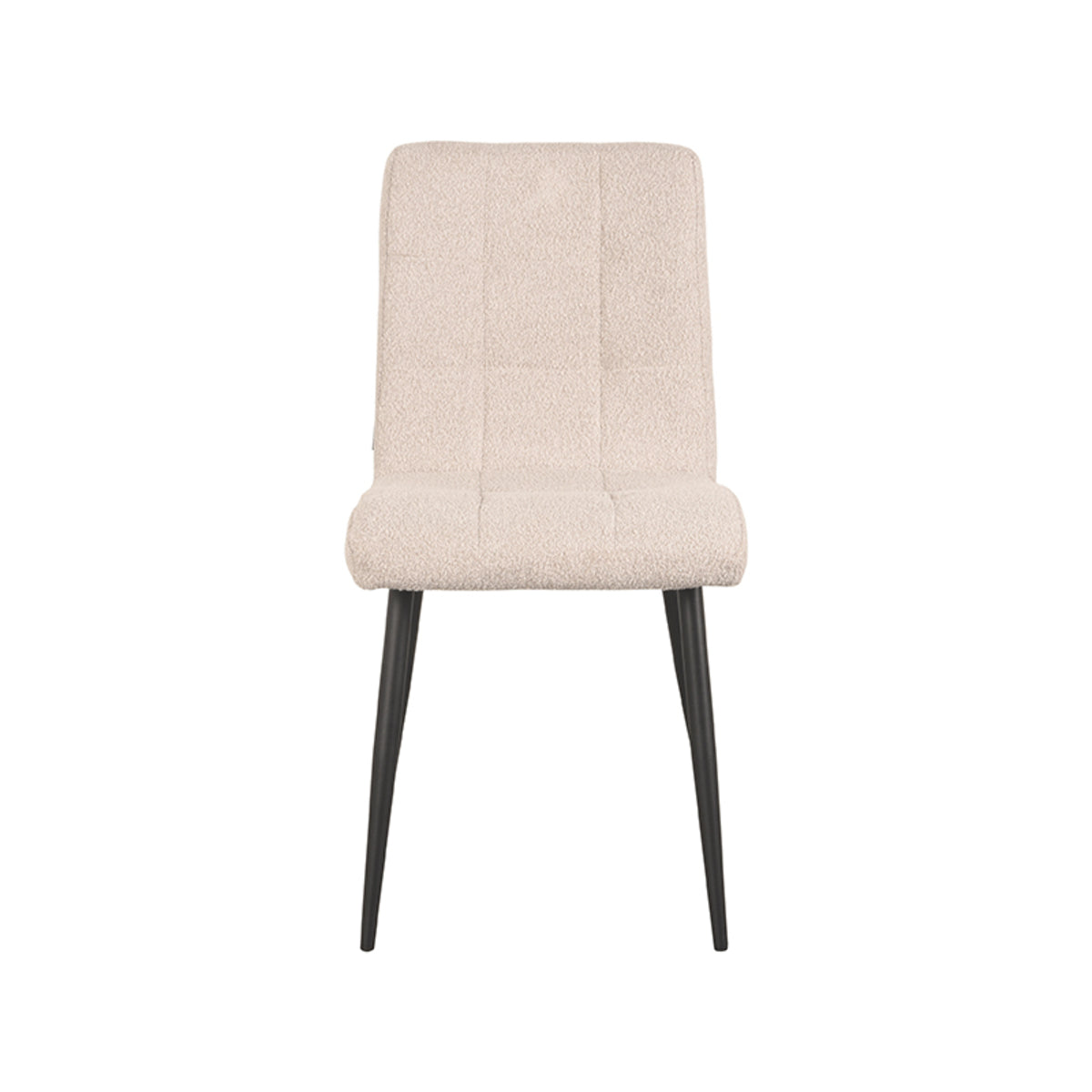 LABEL51 Eetkamerstoel Sam - Naturel - Boucle van LABEL51 – Luxe comfort op maat van PureWonen. Vraag naar de beste prijs.