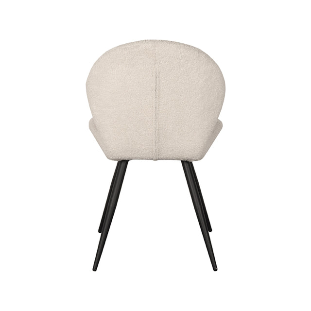 LABEL51 Eetkamerstoel Sky - Ivory - Teddy van LABEL51 – Luxe comfort op maat van PureWonen. Vraag naar de beste prijs.
