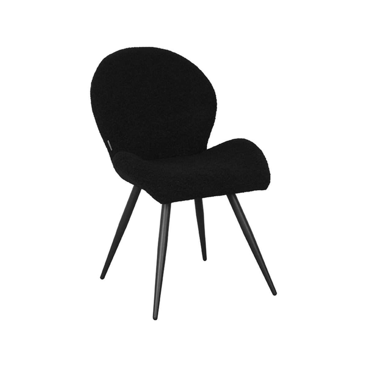 LABEL51 Eetkamerstoel Sky - Zwart - Teddy van LABEL51 - laagste prijs offerte van PureWonen