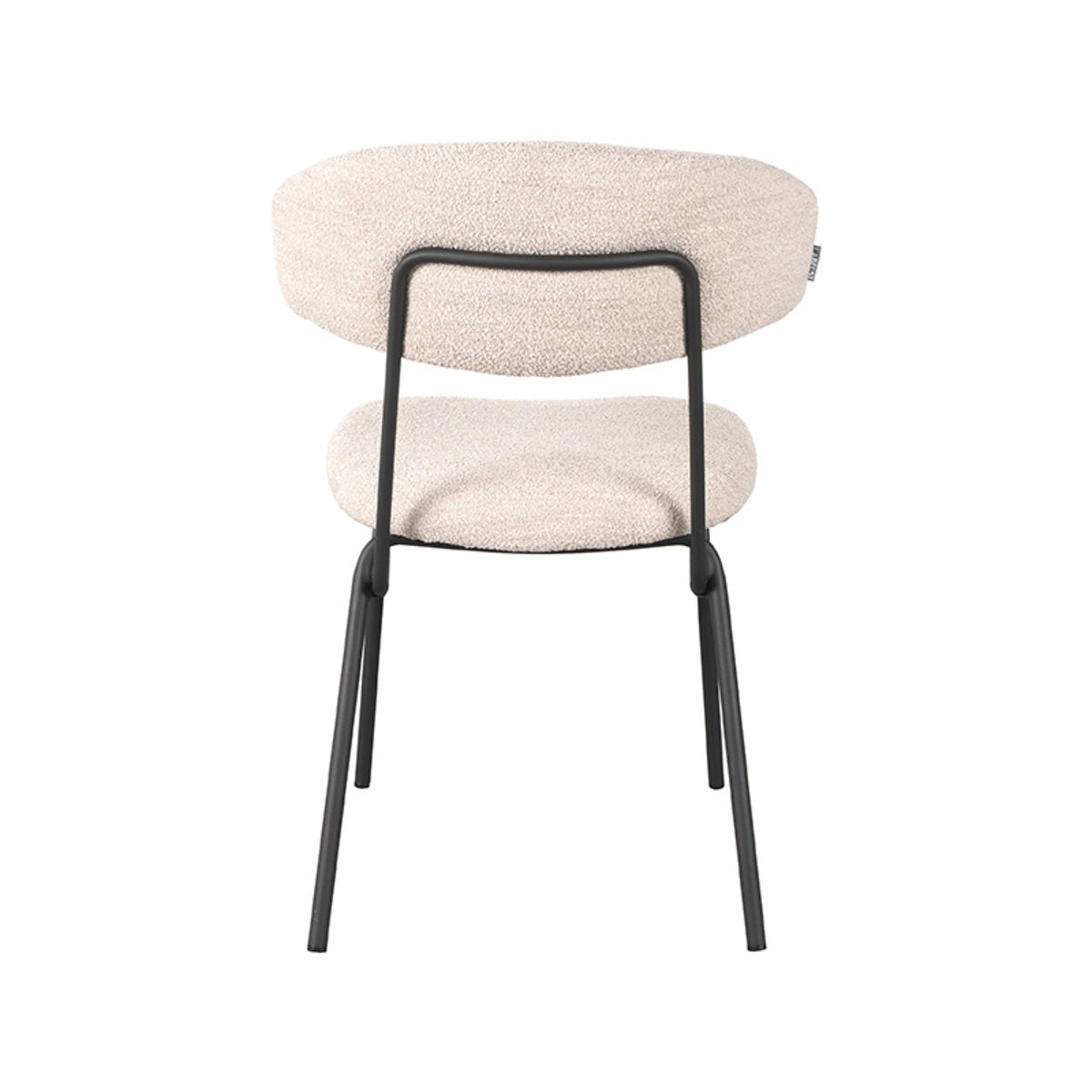 LABEL51 Eetkamerstoel Zack - Naturel - Boucle van LABEL51 - laagste prijs offerte van PureWonen
