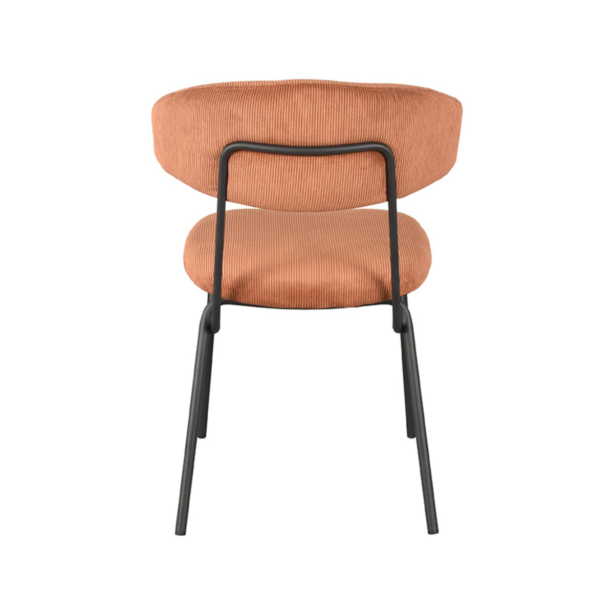 LABEL51 Eetkamerstoel Zack - Rust - Ribcord van LABEL51 – Luxe comfort op maat van PureWonen. Vraag naar de beste prijs.