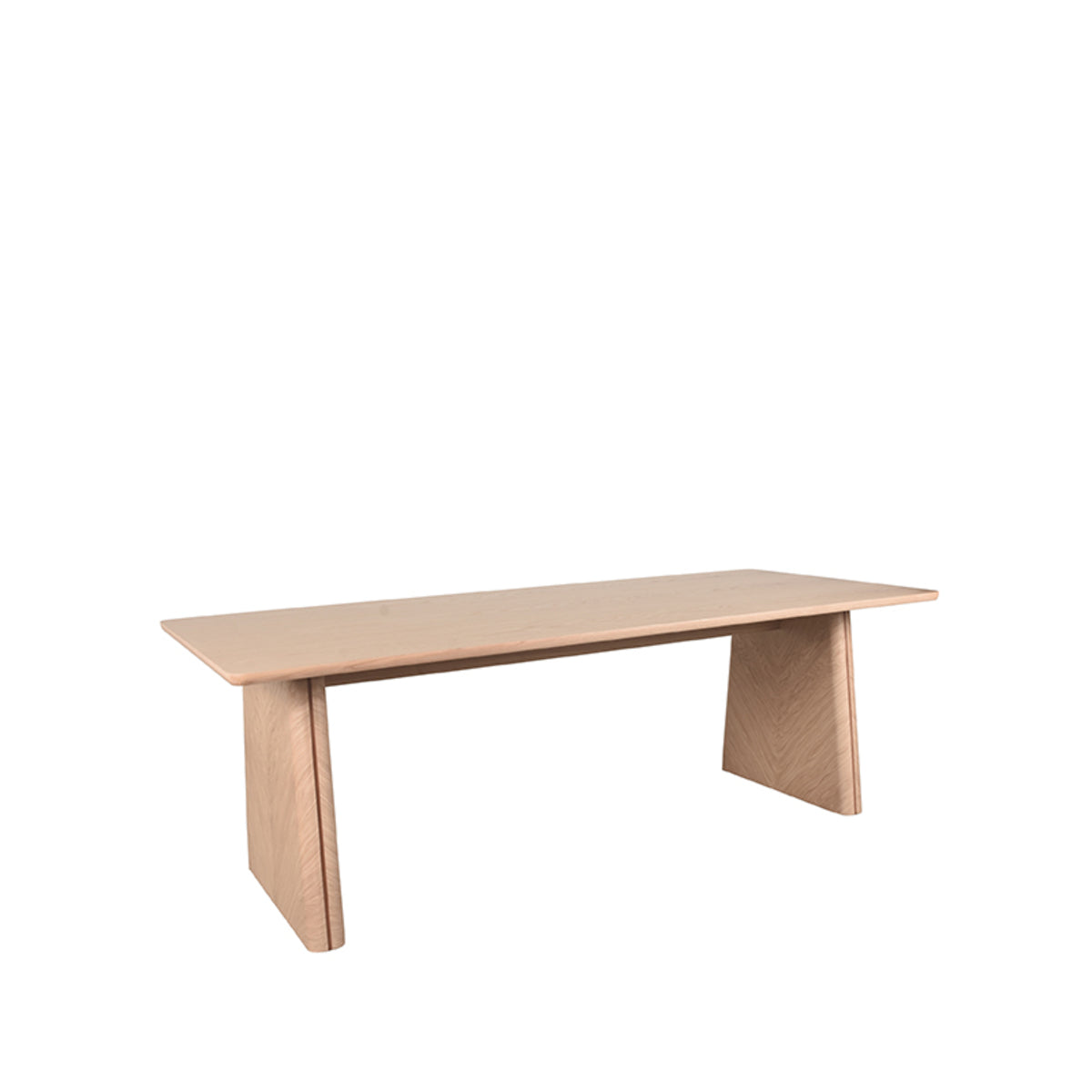 LABEL51 Eetkamertafel Jule - Naturel - Eiken - 210x100 cm van LABEL51 – Luxe comfort op maat van PureWonen. Vraag naar de beste prijs.