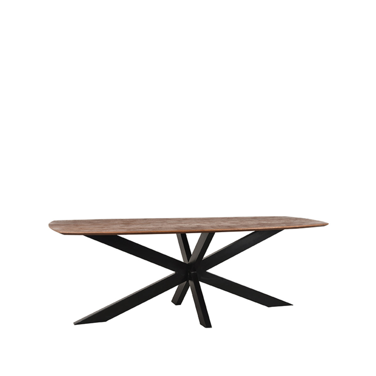 LABEL51 Eetkamertafel Zane - Espresso - Mangohout - 220x100 cm van LABEL51 – Luxe comfort op maat van PureWonen. Vraag naar de beste prijs.