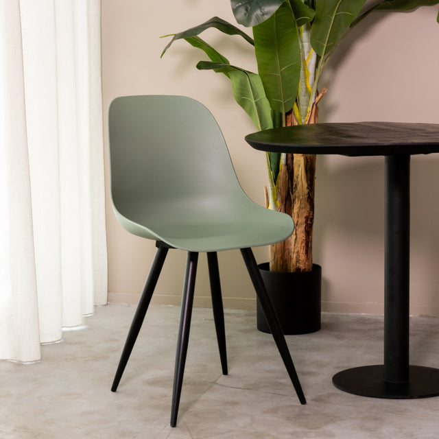 LABEL51 Eetkamerstoel Monza - Forest - Kunststof van LABEL51 – Luxe comfort op maat van PureWonen. Vraag naar de beste prijs.