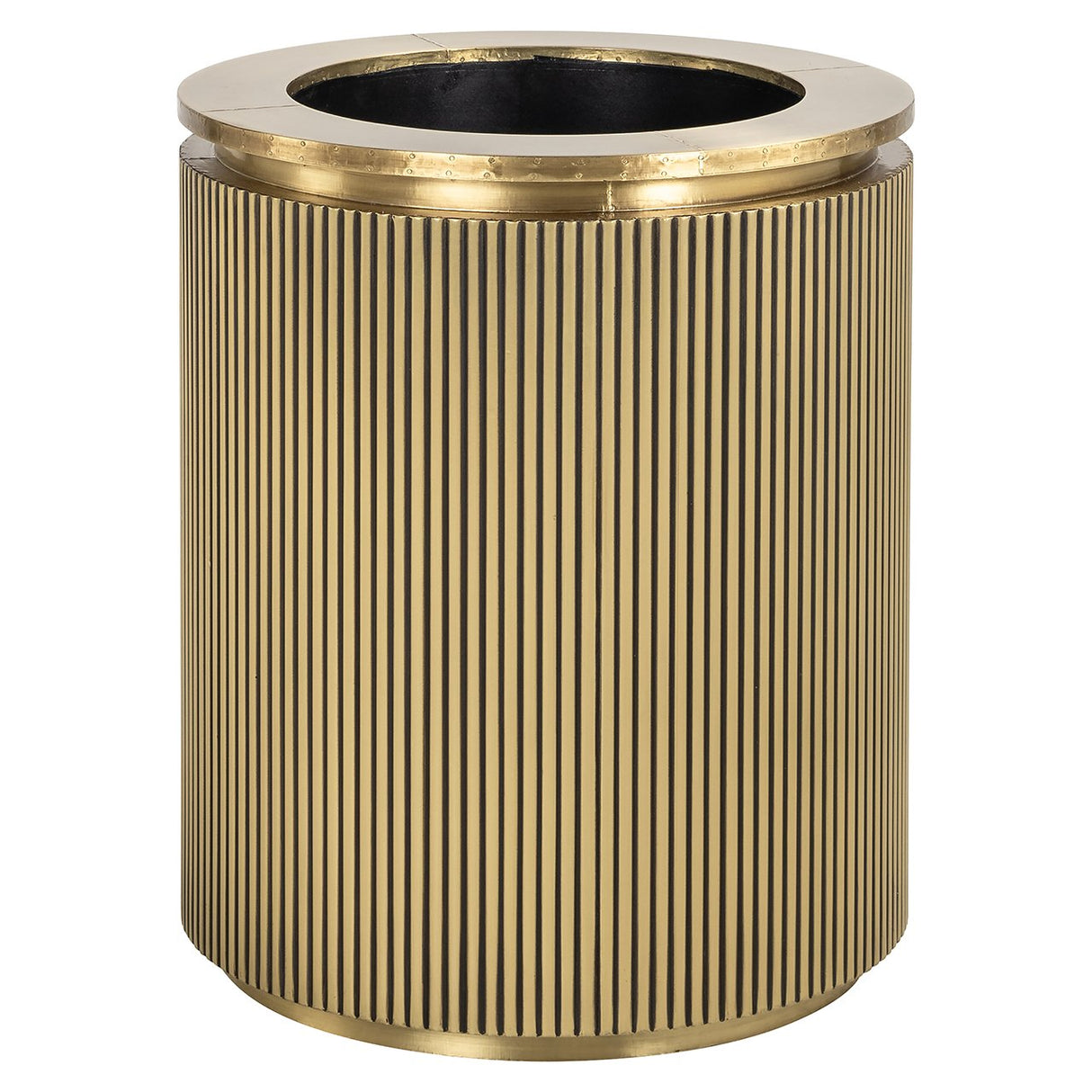 Plantenbak Ironville 50Ø (Brushed Gold) van Richmond Interiors – Luxe comfort op maat van PureWonen. Vraag naar de beste prijs.