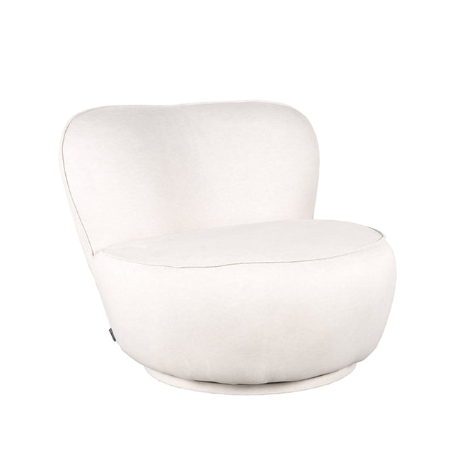 LABEL51 Fauteuil Bunny - Crème - Microfiber van LABEL51 – Luxe comfort op maat van PureWonen. Vraag naar de beste prijs.