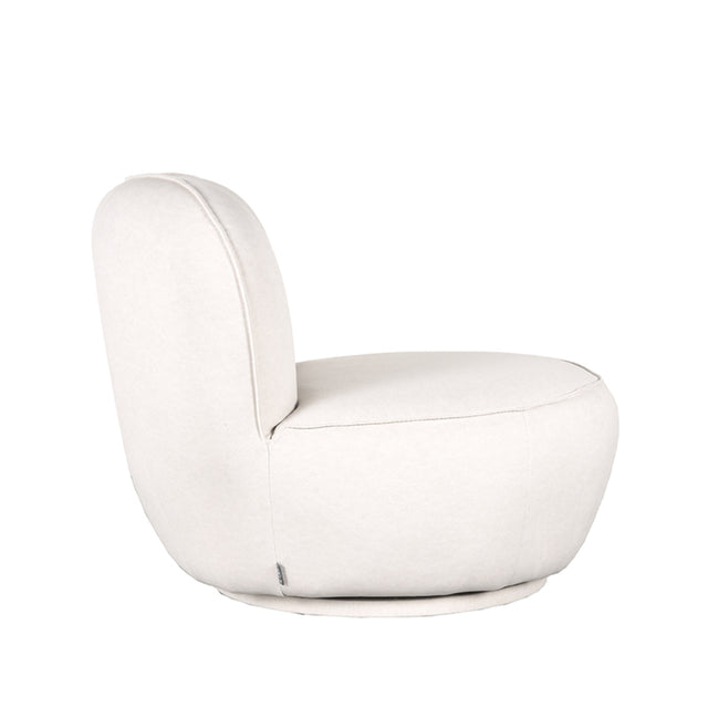 LABEL51 Fauteuil Bunny - Crème - Microfiber van LABEL51 – Luxe comfort op maat van PureWonen. Vraag naar de beste prijs.