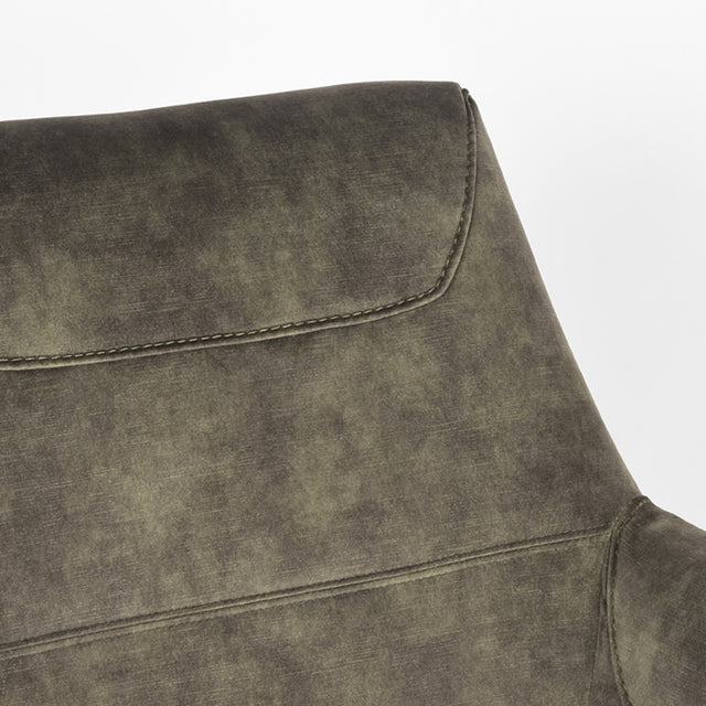 LABEL51 Fauteuil Toby - Hunter - Velours van LABEL51 – Luxe comfort op maat van PureWonen. Vraag naar de beste prijs.