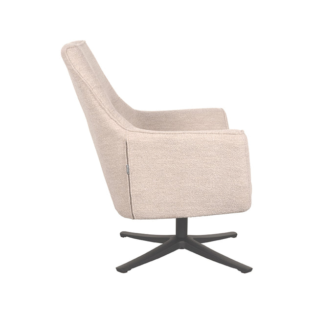 LABEL51 Fauteuil Tod - Naturel - Boucle van LABEL51 – Luxe comfort op maat van PureWonen. Vraag naar de beste prijs.