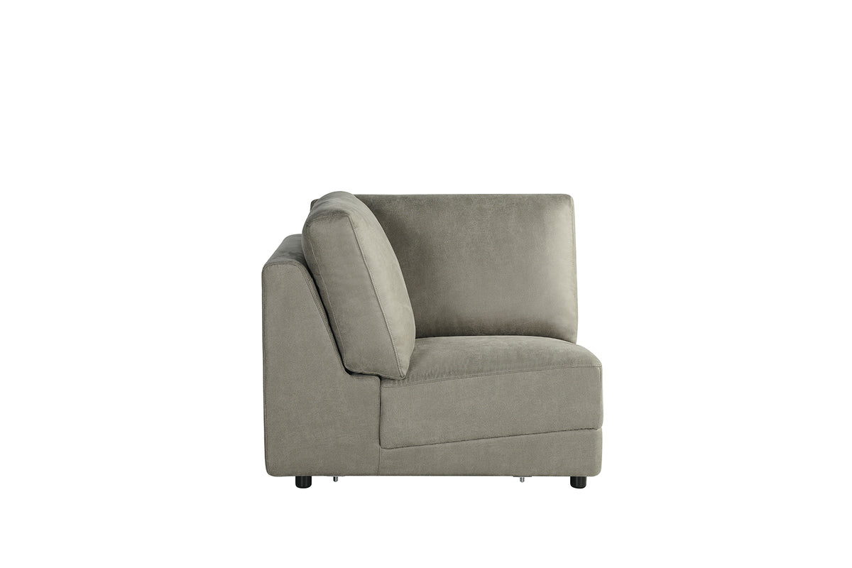 LABEL51 Bank Tivoli - Taupe - Micro Suede - Hoek van LABEL51 – Luxe comfort op maat van PureWonen. Vraag naar de beste prijs.