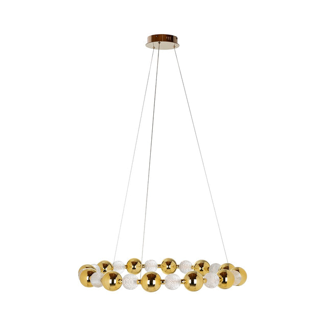 Hanglamp Chanda (Gold) van Richmond Interiors – Luxe comfort op maat van PureWonen. Vraag naar de beste prijs.