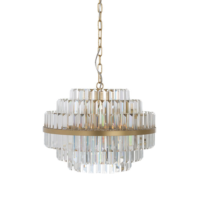 Hanglamp Desire (Brushed Gold) van Richmond Interiors – Luxe comfort op maat van PureWonen. Vraag naar de beste prijs.