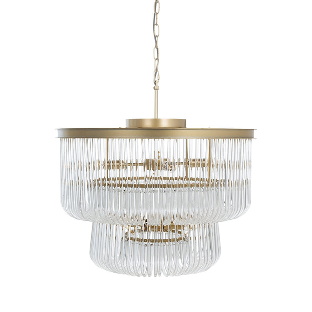 Hanglamp Romy (Brushed Gold) van Richmond Interiors – Luxe comfort op maat van PureWonen. Vraag naar de beste prijs.